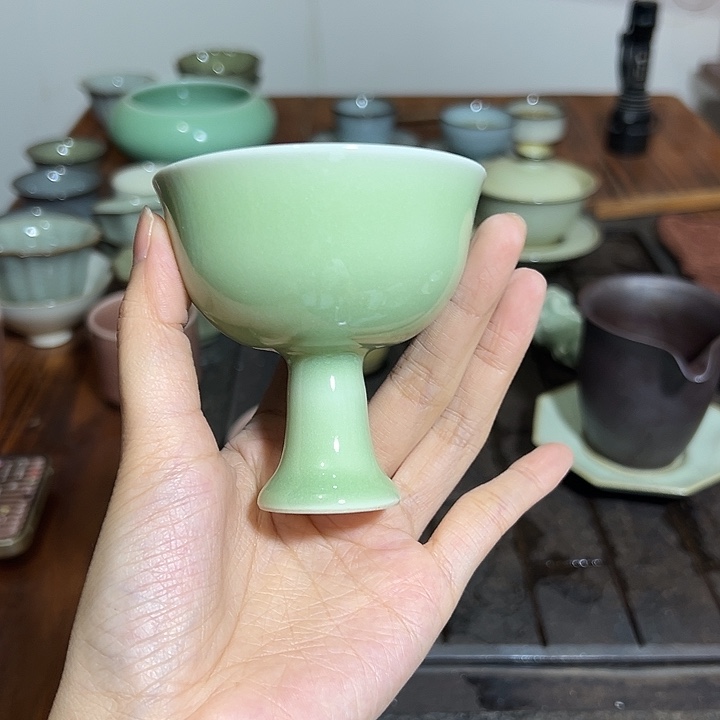 小米茶器龙泉云间青瓷