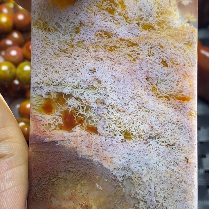 玛瑙/玉髓颈饰未镶嵌金***@