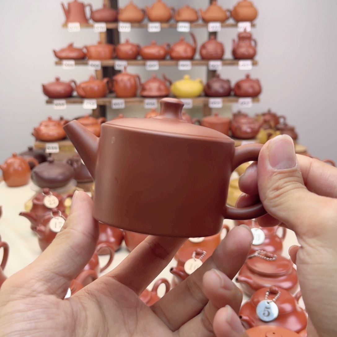 大***宏紫砂茶壶汉瓦，邱130ml