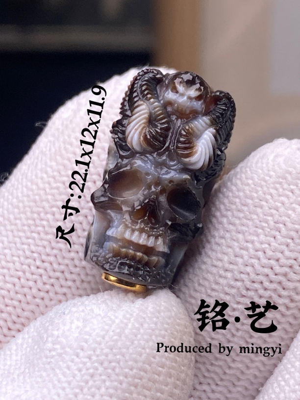 【铭艺•出品】浮生居精品大魔王18k金镶嵌珠改配珠