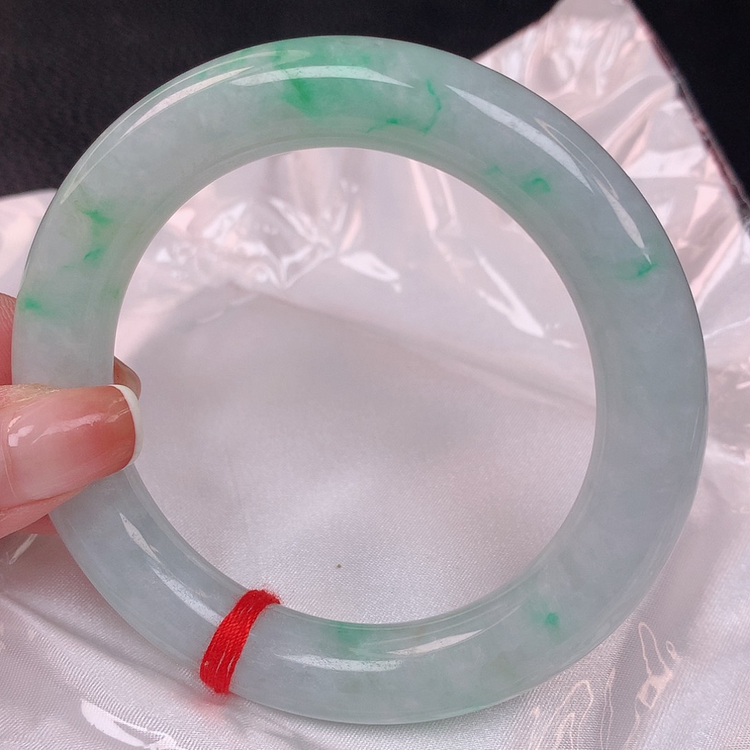 【闪购商品】翡翠手镯（圆镯）未镶嵌59