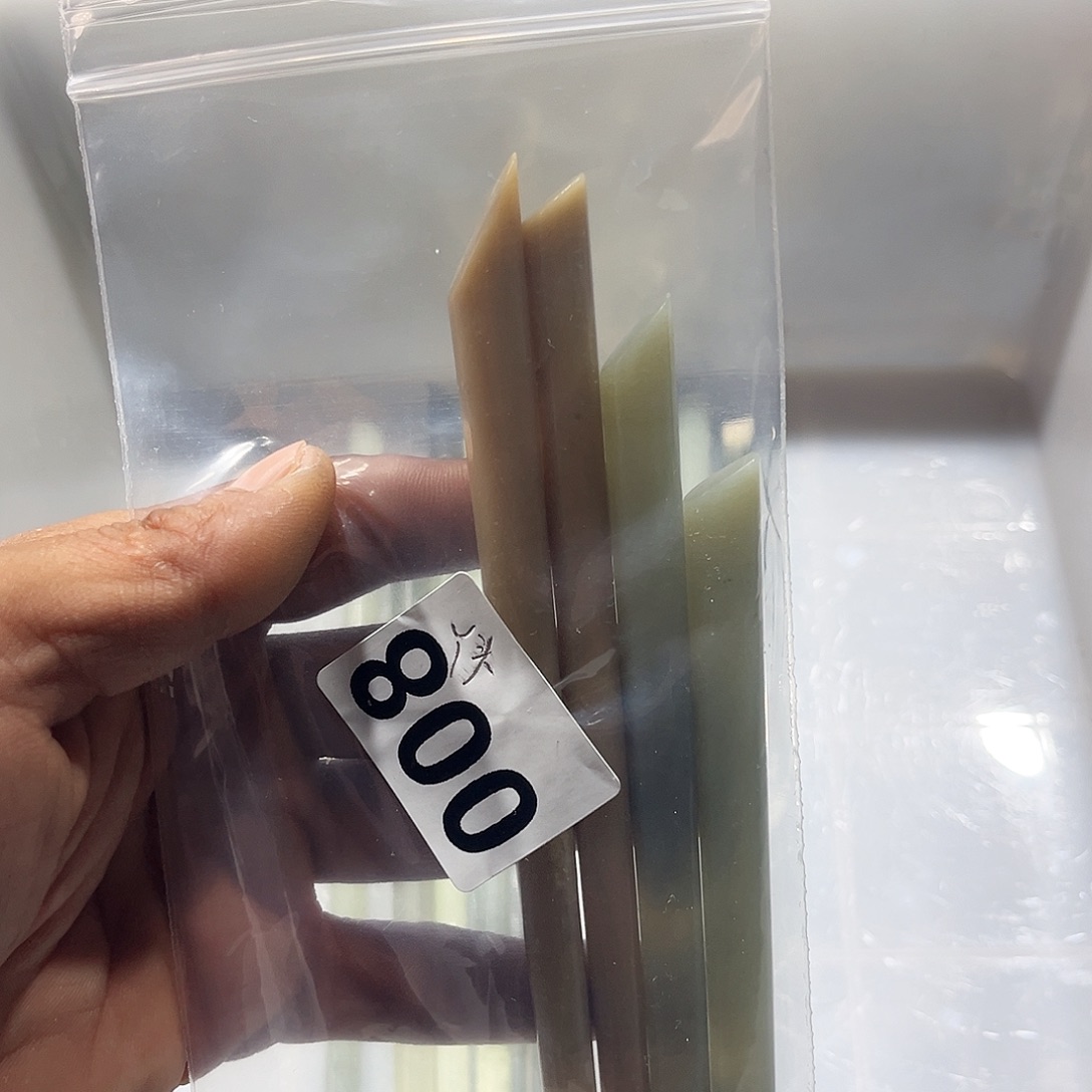 傻***࿐蛇纹石玉未镶嵌发簪