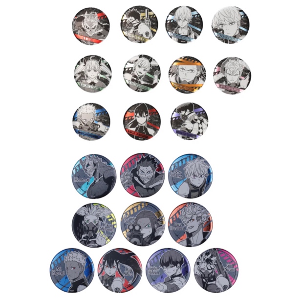 【国现代拆】怪兽八号浮雕吧唧徽章盲抽