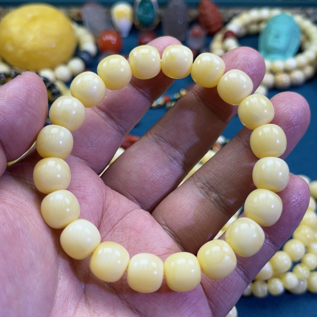 锦***花琥珀未镶嵌珠宝奇石65