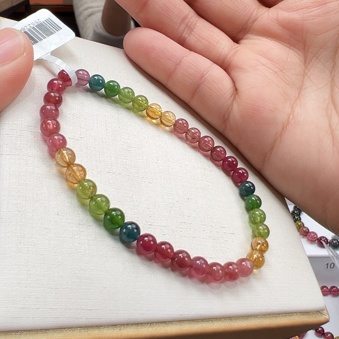 未镶嵌手串碧玺5mmmmmmm