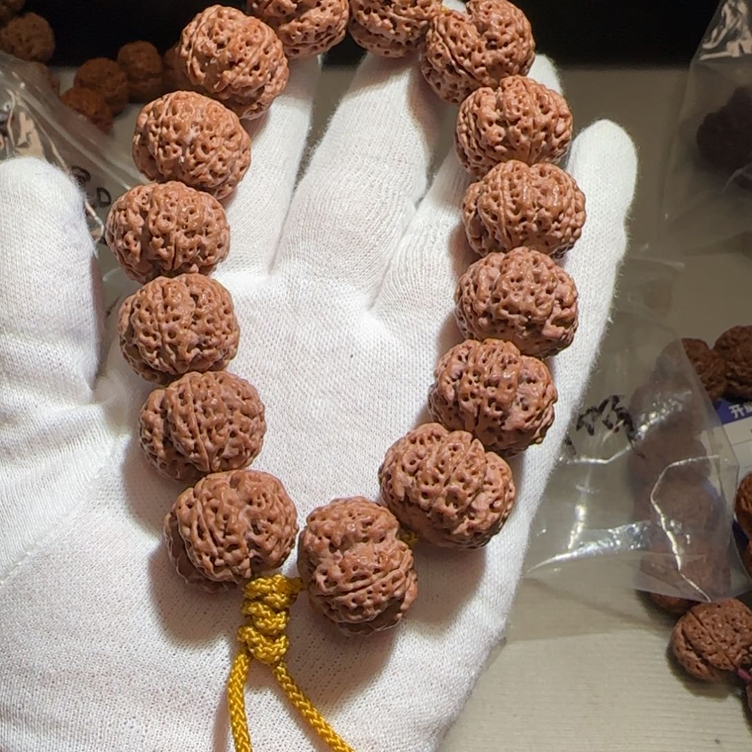 金刚菩提手串大***记麒麟盘龙2.0×1.6定制