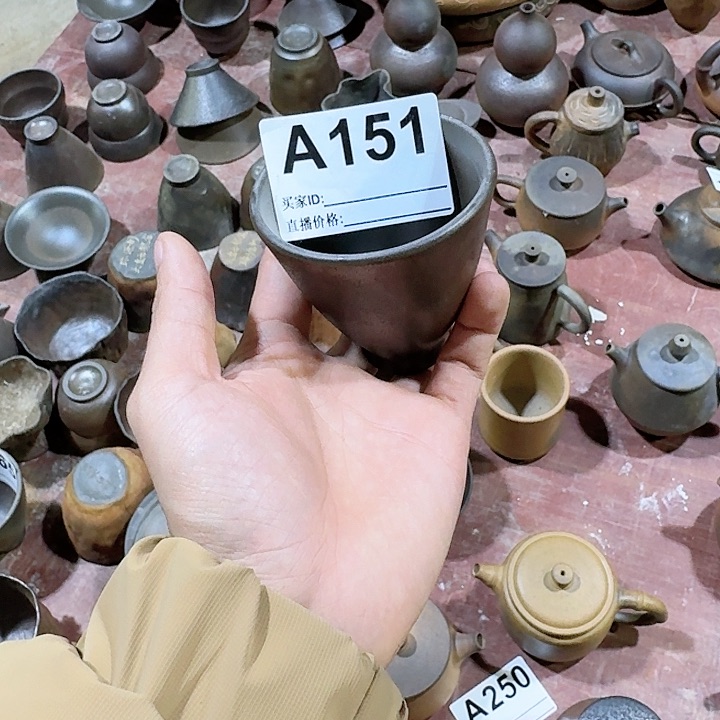 紫砂茶壶坭兴陶柴烧
