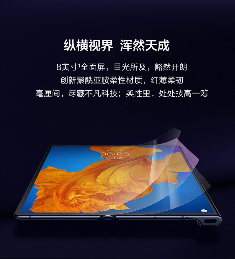 【准新】适配超薄折叠屏磨砂高清