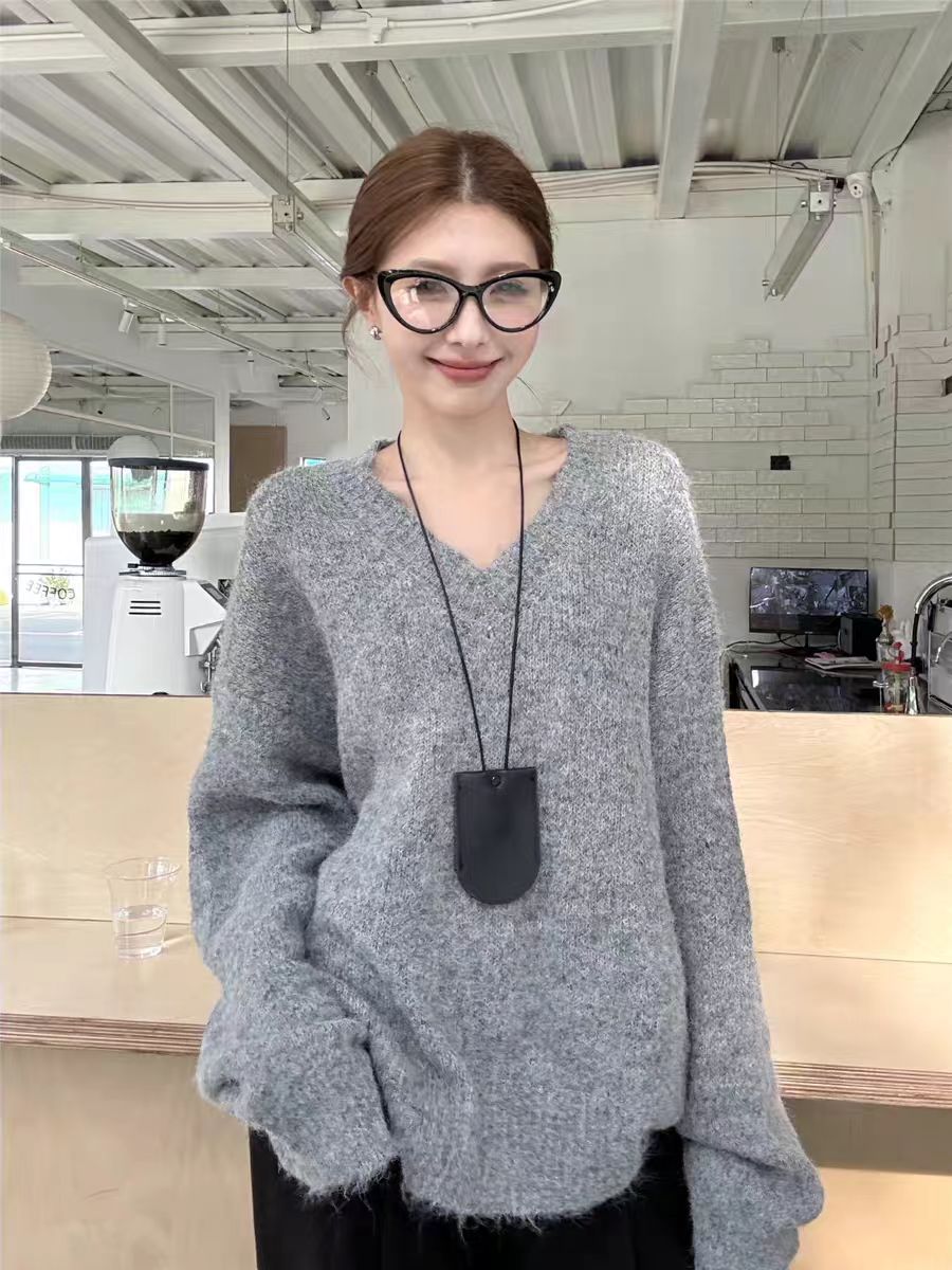 【001-093组合链接】超绝显瘦针织衫上衣女