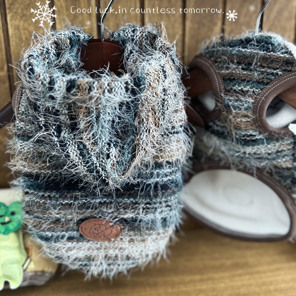 BLUE Pet 『琥珀迷踪连帽卫衣』原创加绒小狗卫衣秋季 连帽宠物衣服