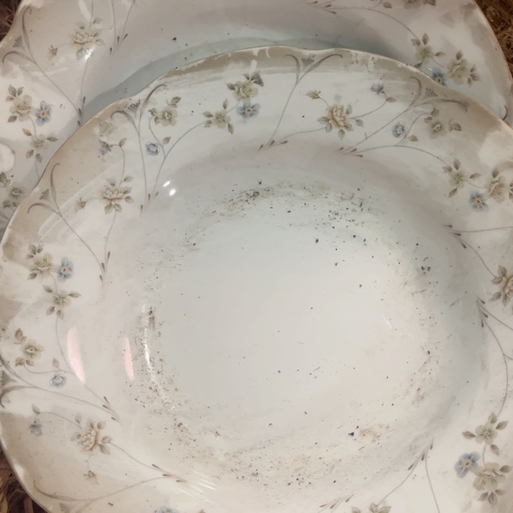 瓷片景德镇陶瓷两个