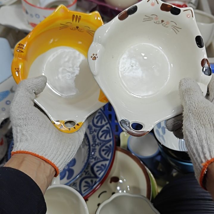 瓷杯子陶瓷餐具杯碗盘微瑕介意慎拍