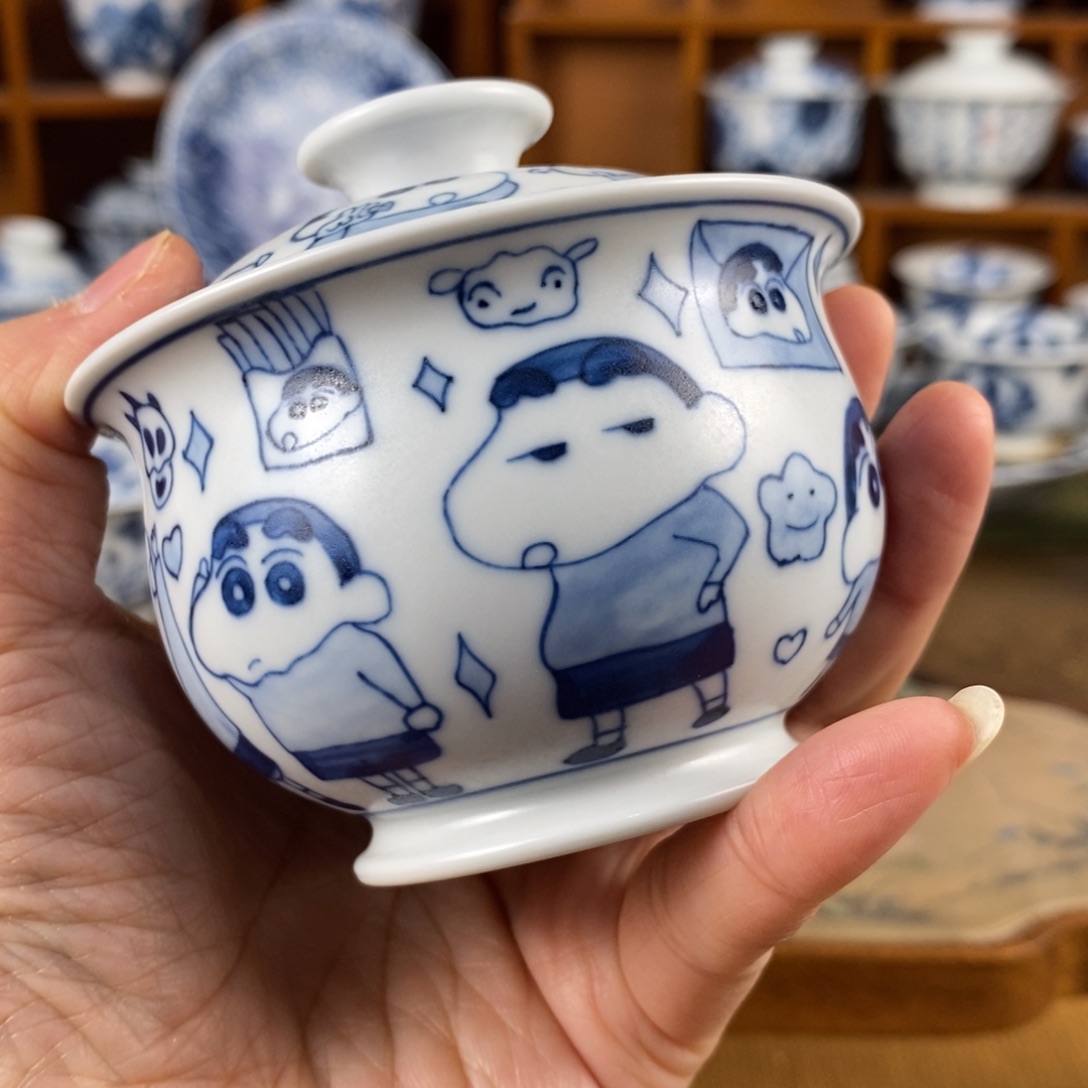 瓷片景德镇陶瓷手绘茶器767