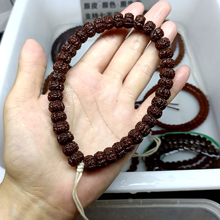 金刚菩提吊坠藏切老树王手持精挑去黄尺寸11+