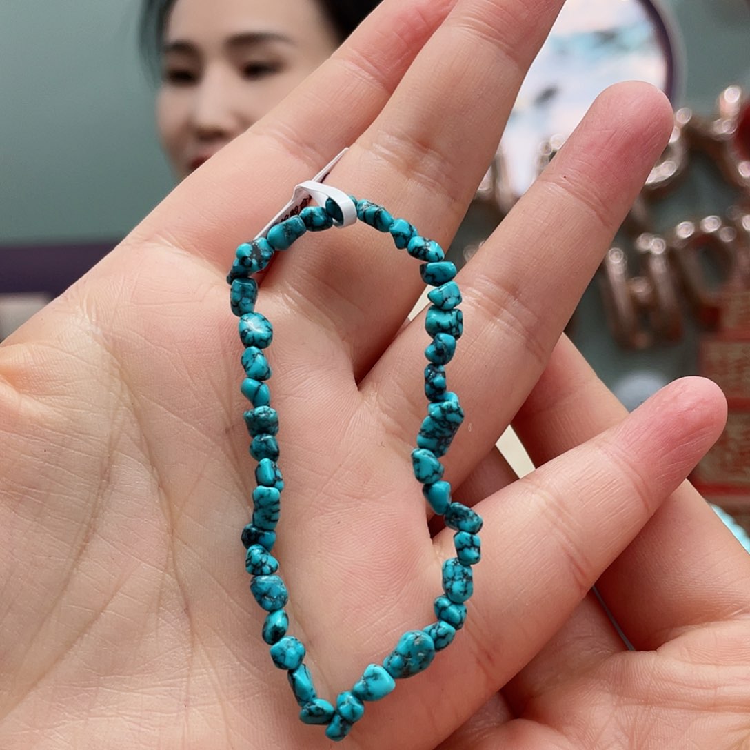 绿松石手串未镶嵌