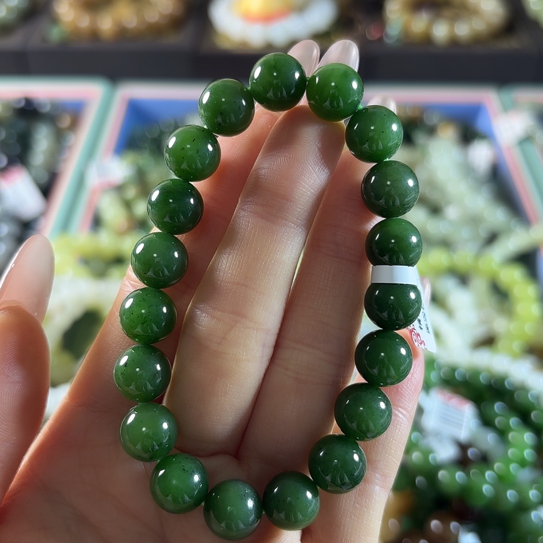 和田玉未镶嵌手链59