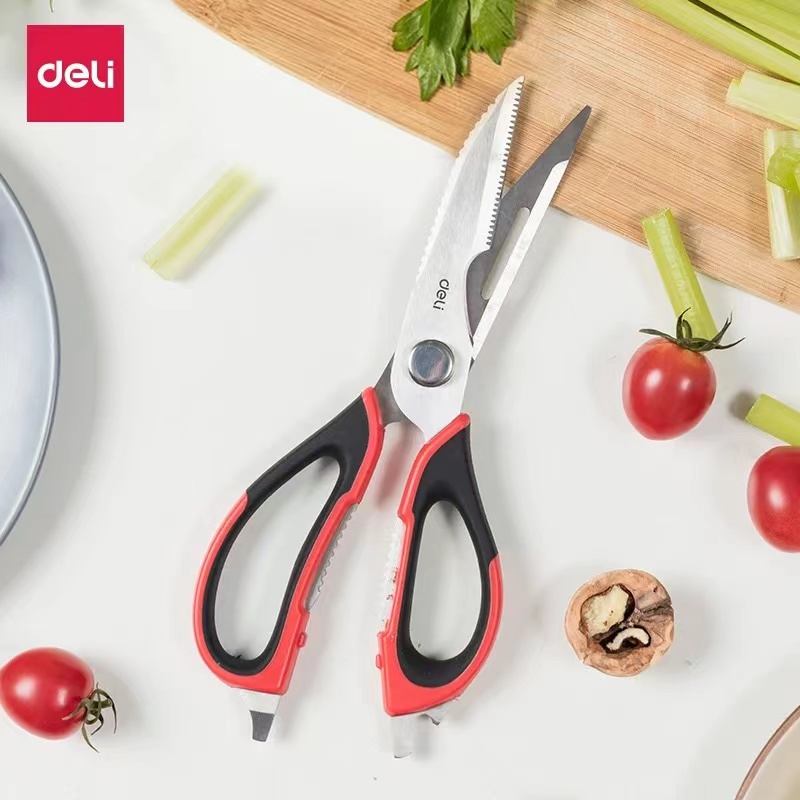 厨房剪刀家用剪鸡骨烤肉食品级锈钢强力多功能77770