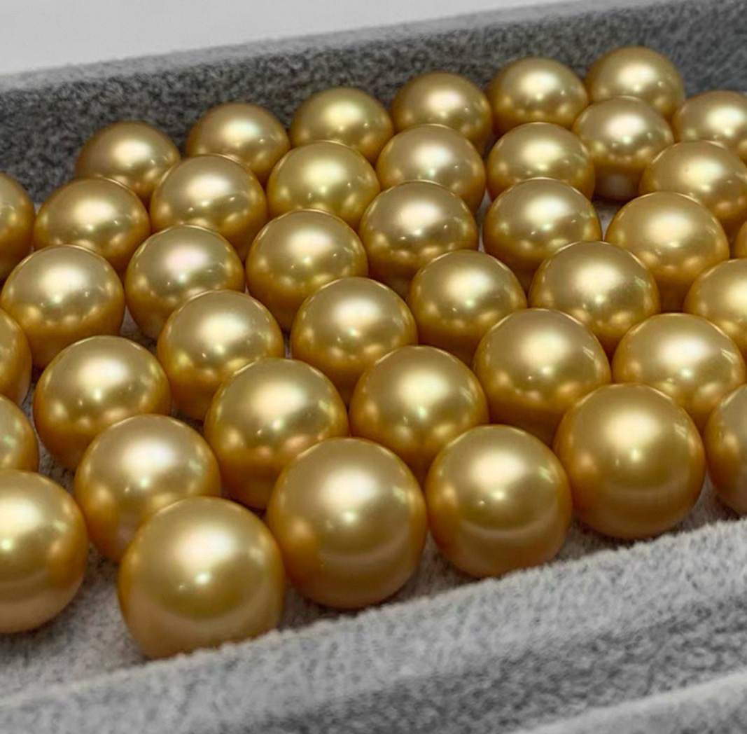 珍珠合集耳钉+吊坠+戒指+项链