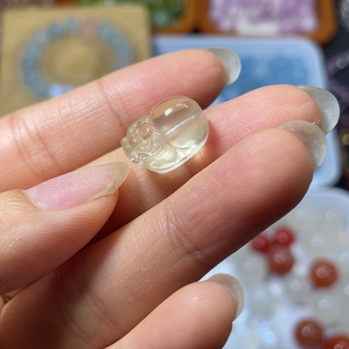 白***8未镶嵌手链水晶貔貅