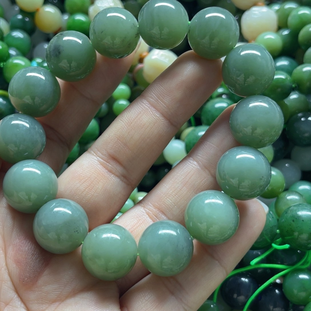 和田玉手链未镶嵌