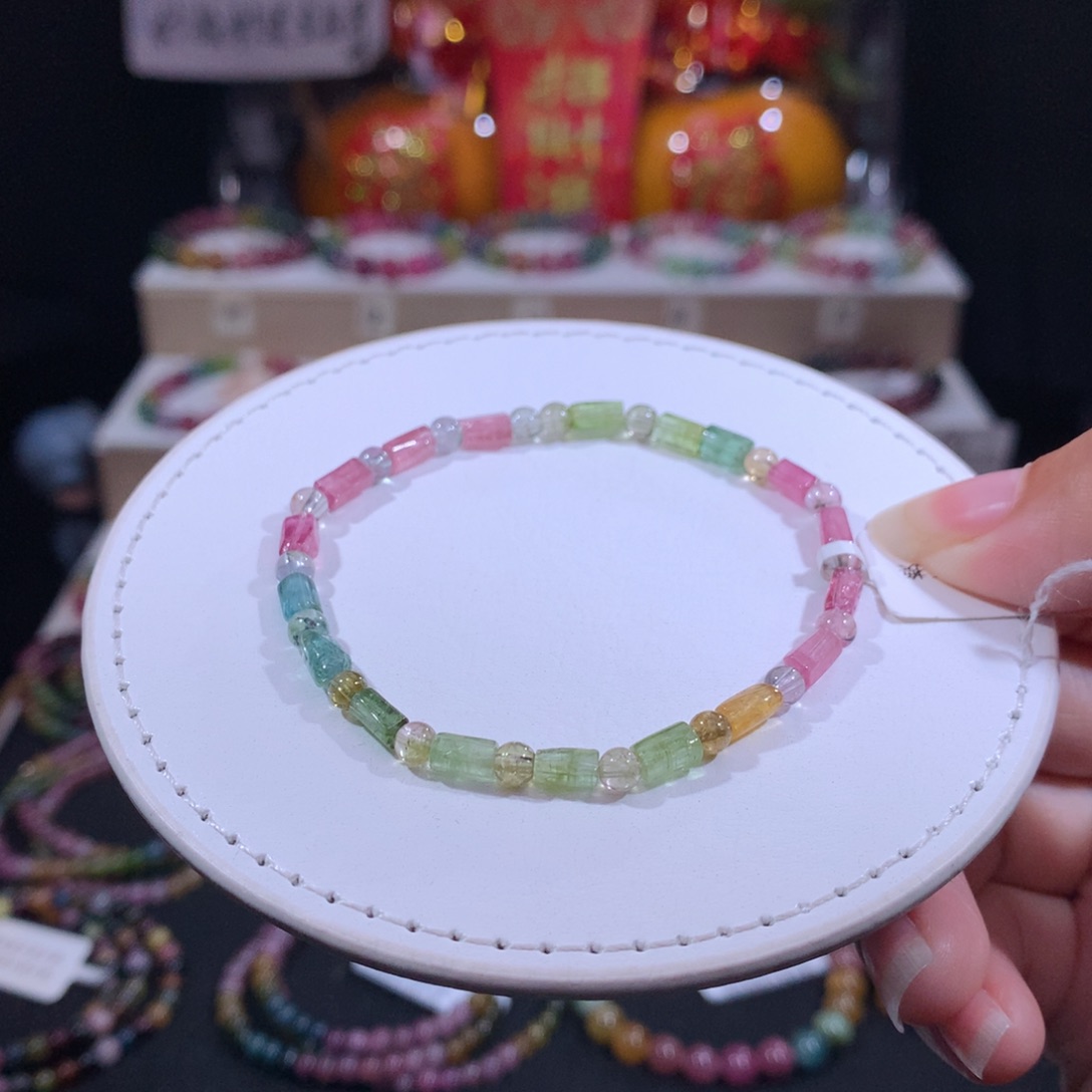 碧玺手链未镶嵌碧玺