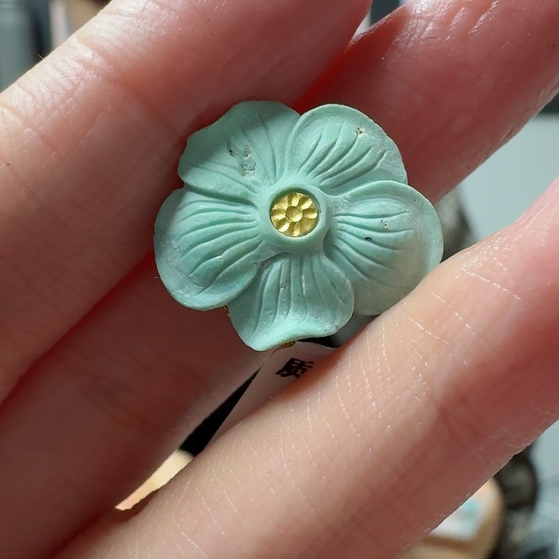 绿松石珠宝奇石未镶嵌