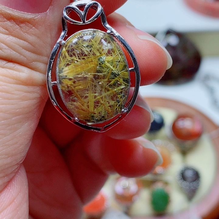 水晶颈饰未镶嵌水晶