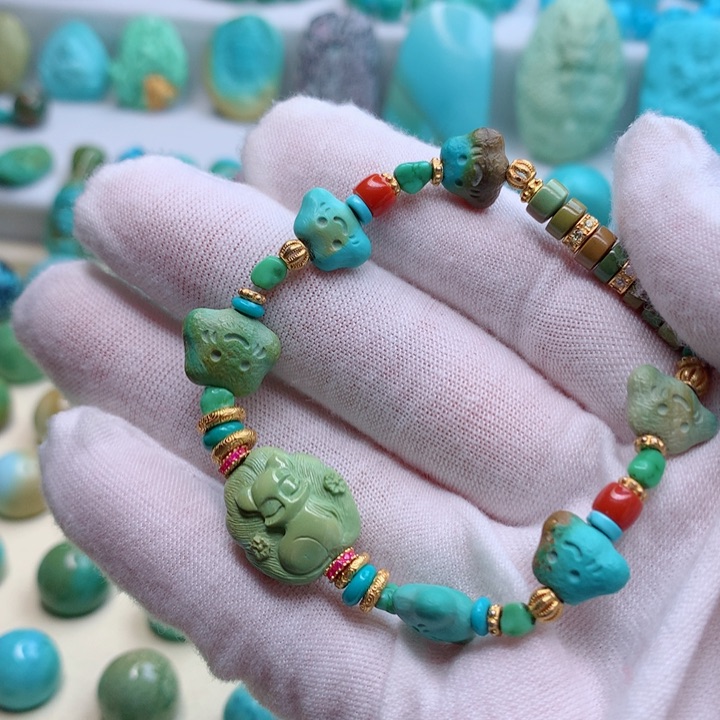 绿松石原矿未镶嵌