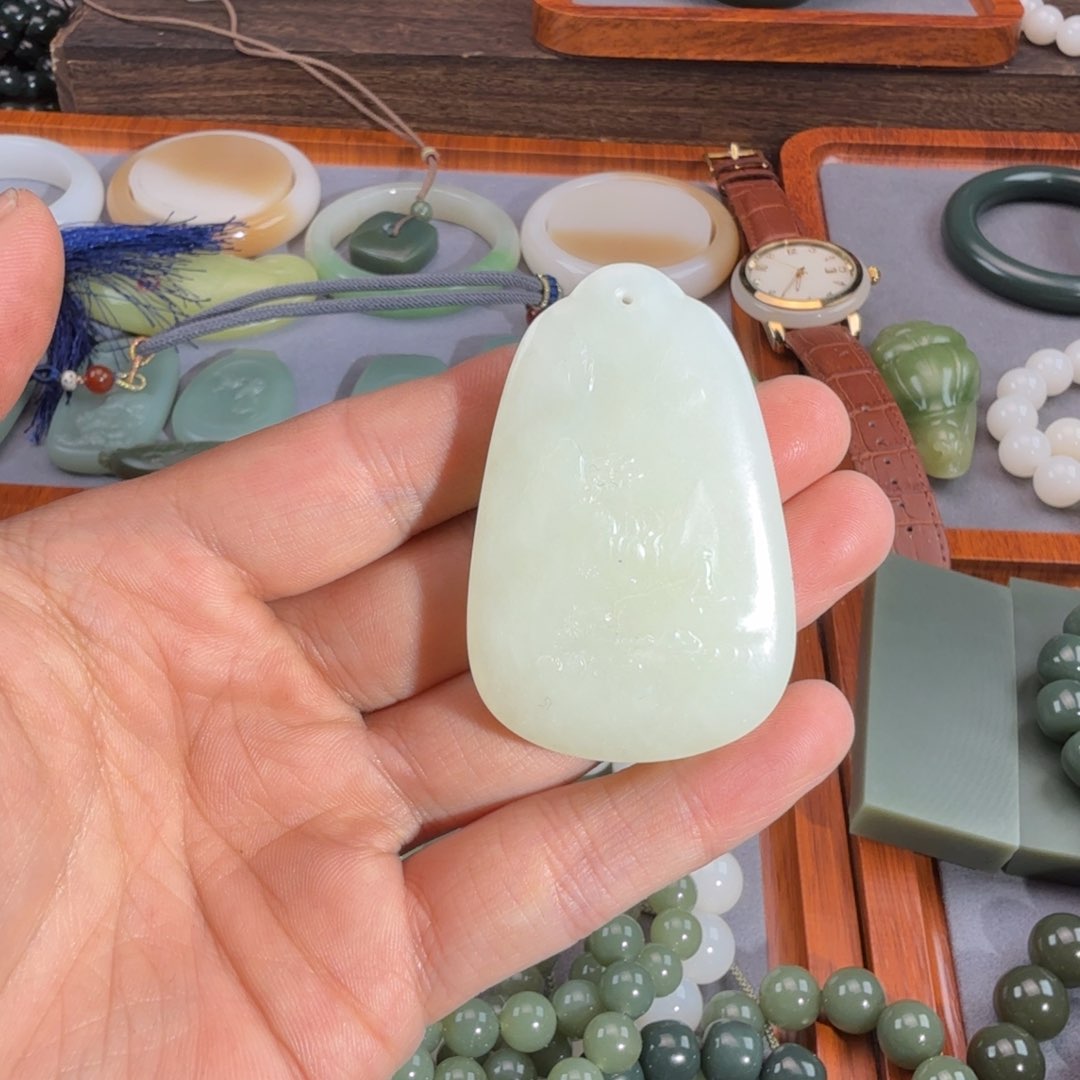 和田玉手链未镶嵌