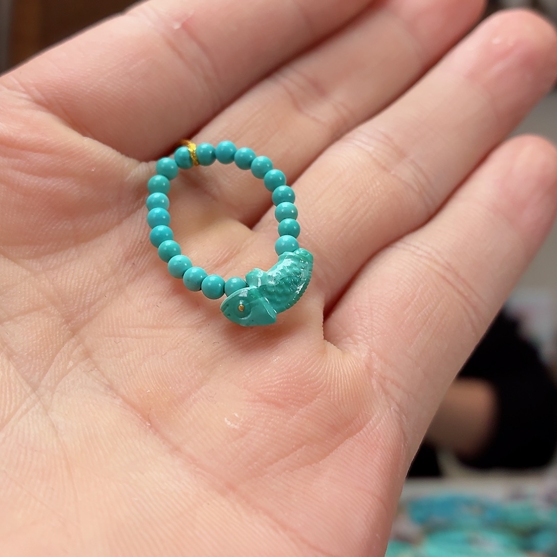 未镶嵌绿松石珠宝奇石