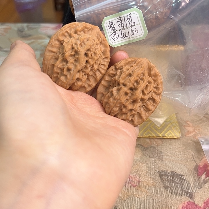 文玩核桃把件非嫁接马老四