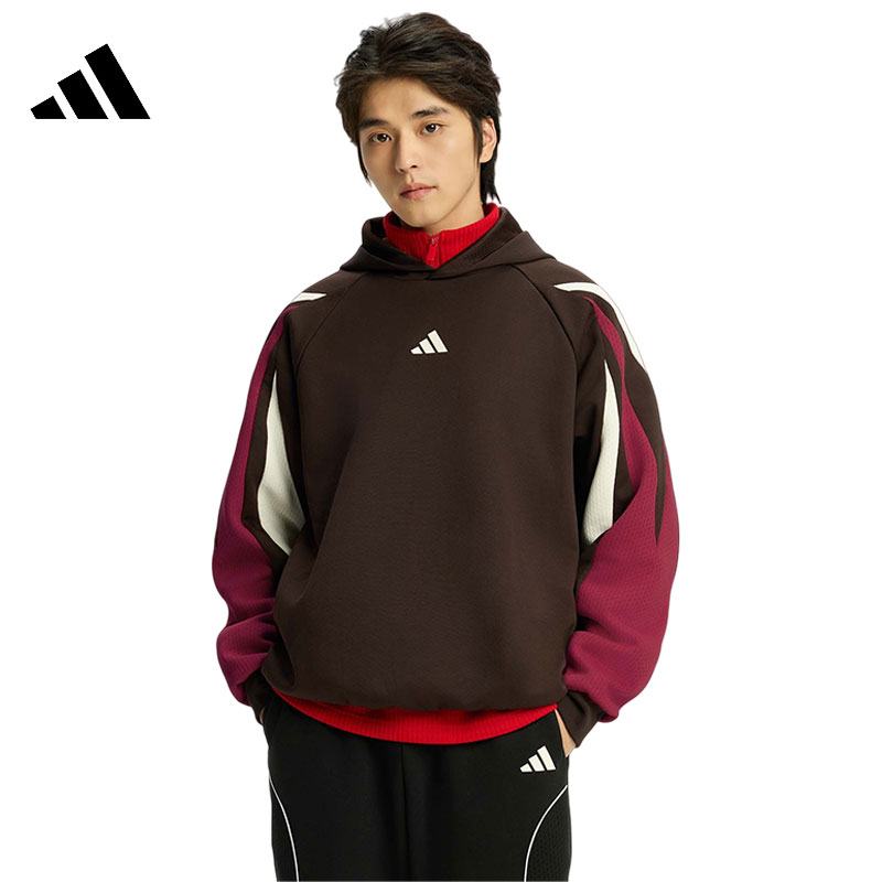 adidas阿迪达斯【吾】男子运动休闲卫衣套头衫KT0619