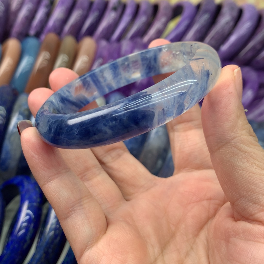 水晶手镯未镶嵌手镯