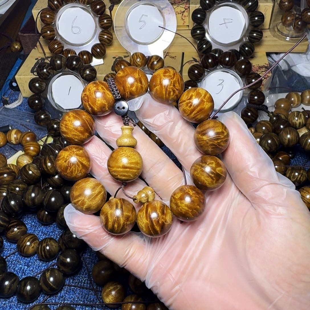 金丝楠手串/手链小叶桢楠2.0