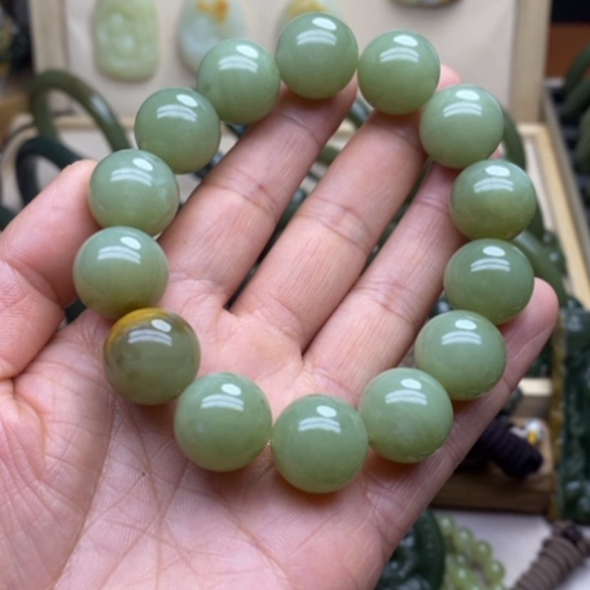 【闪购商品】和田玉手串未镶嵌清**生