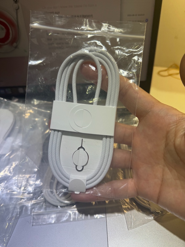 苹果拆机适用编织快充数据线