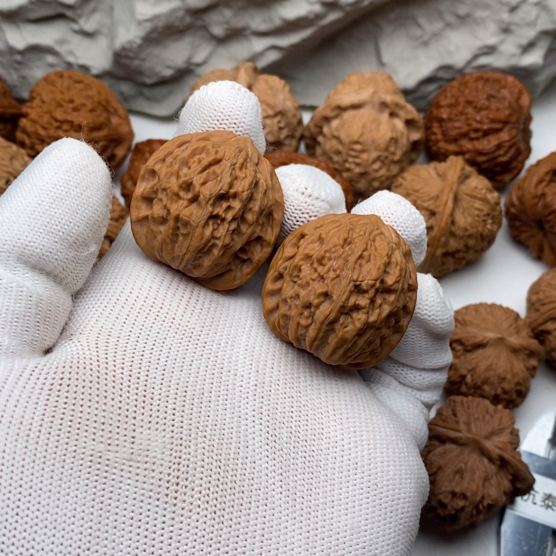 吊坠文玩核桃磨盘中高桩