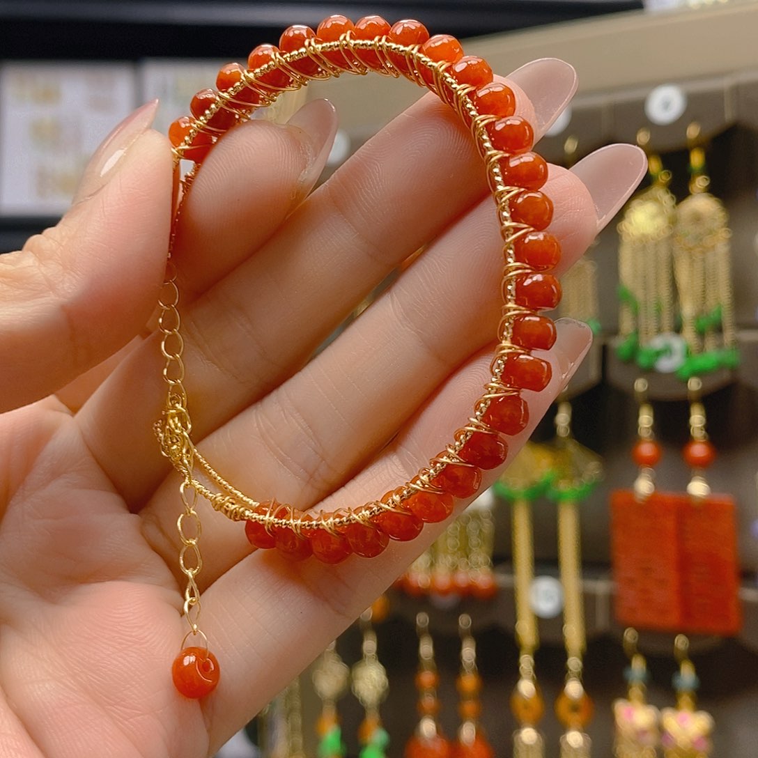 翡翠合金耳饰翡翠