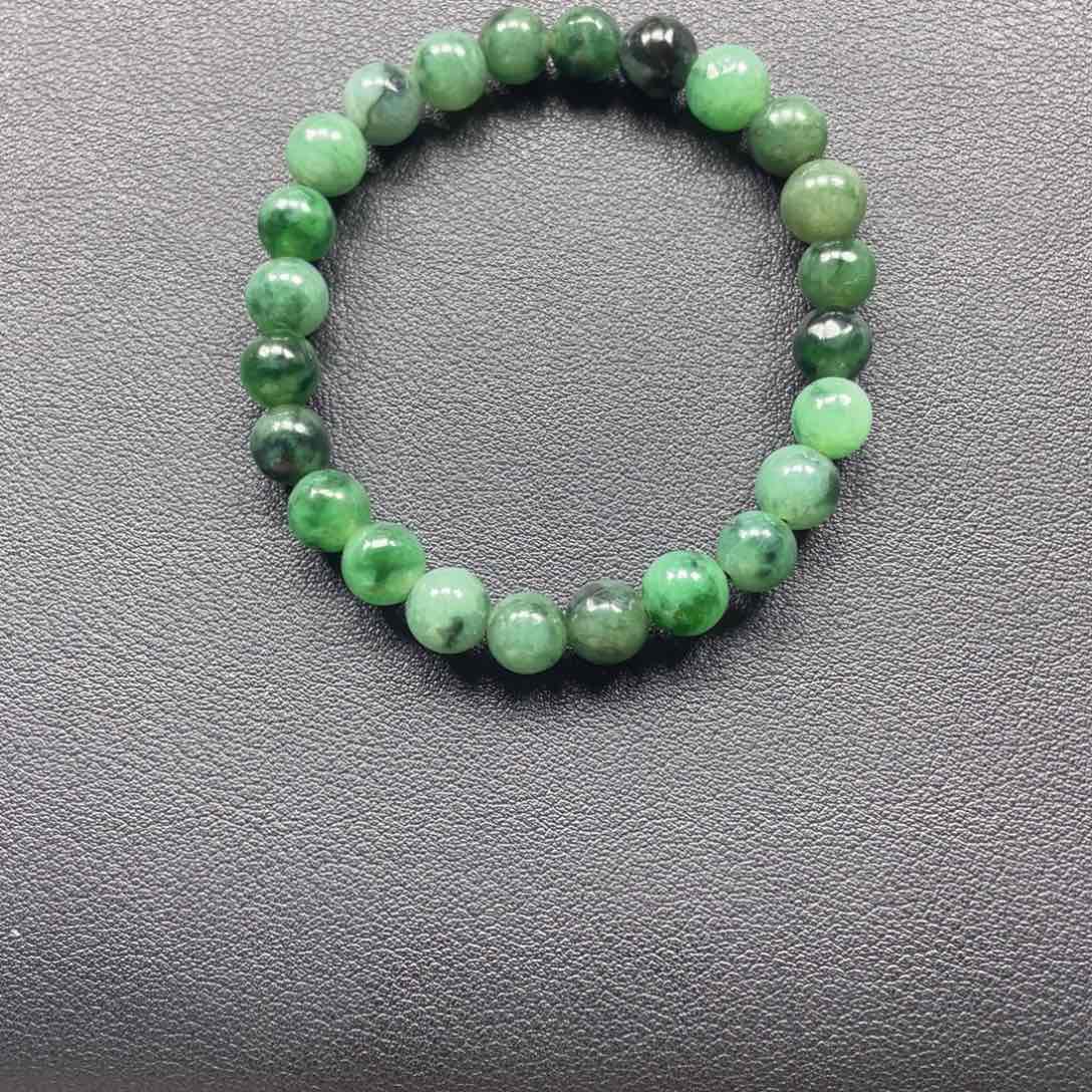 未镶嵌手链翡翠8mm手串
