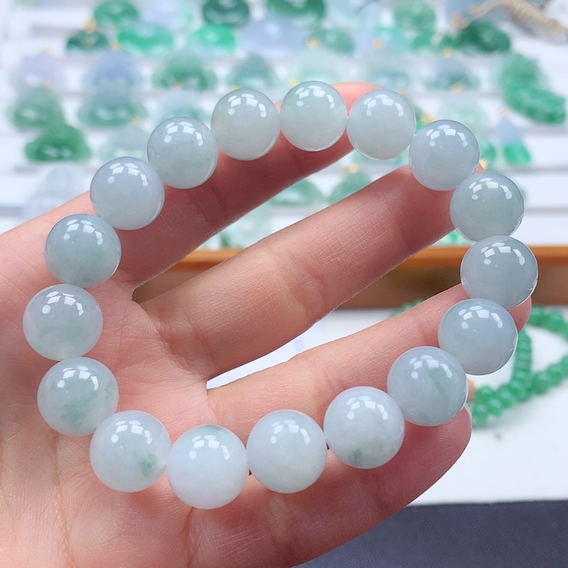 【闪购商品】翡翠手链未镶嵌缅甸天然翡翠