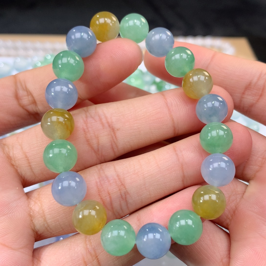 未镶嵌手链翡翠翡翠