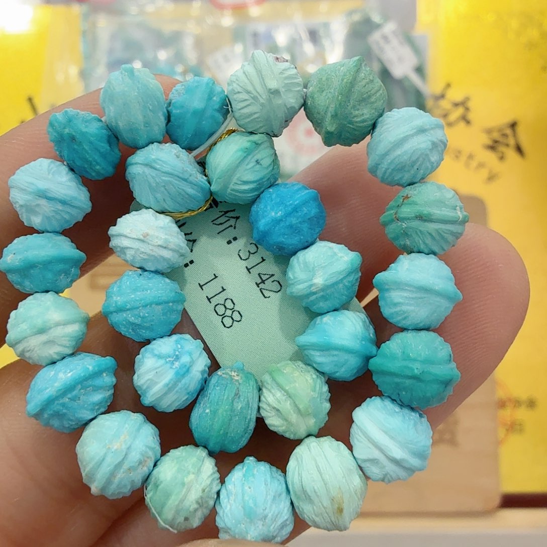 绿松石未镶嵌配饰