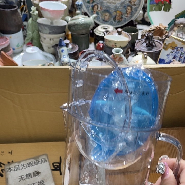 茶杯具19.9发带瑕疵牌都是坏的4