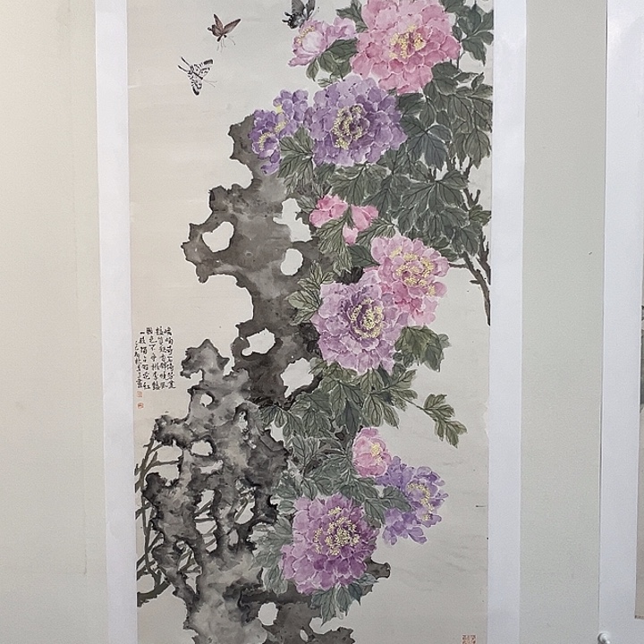 国画美子老师作品花鸟