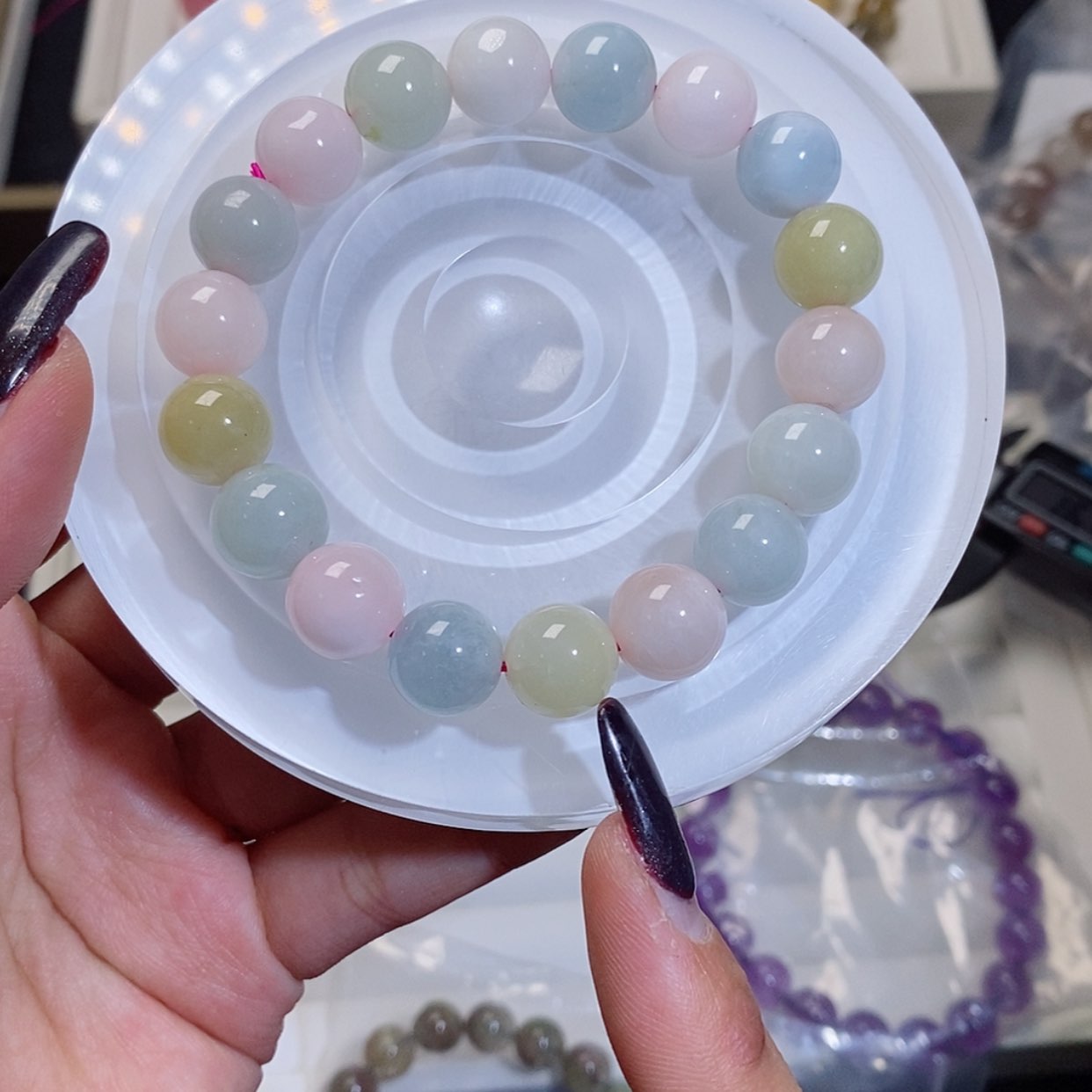 【闪购商品】水晶手链未镶嵌摩根石106