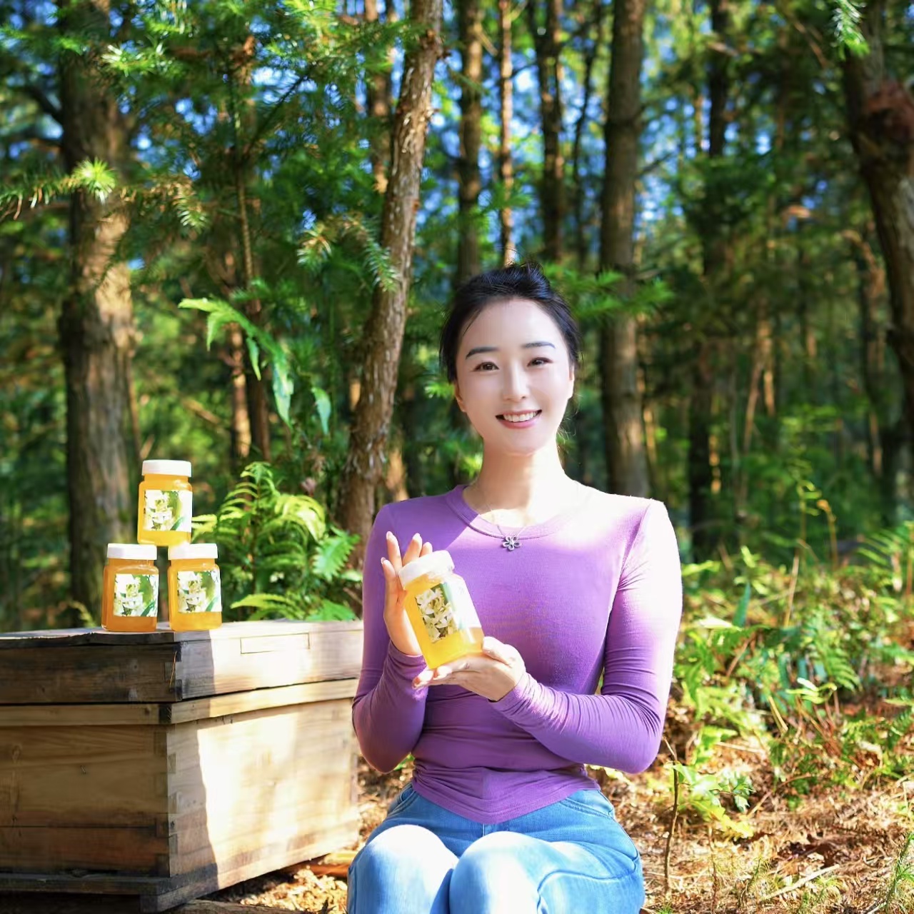柑橘原蜜500克*3瓶