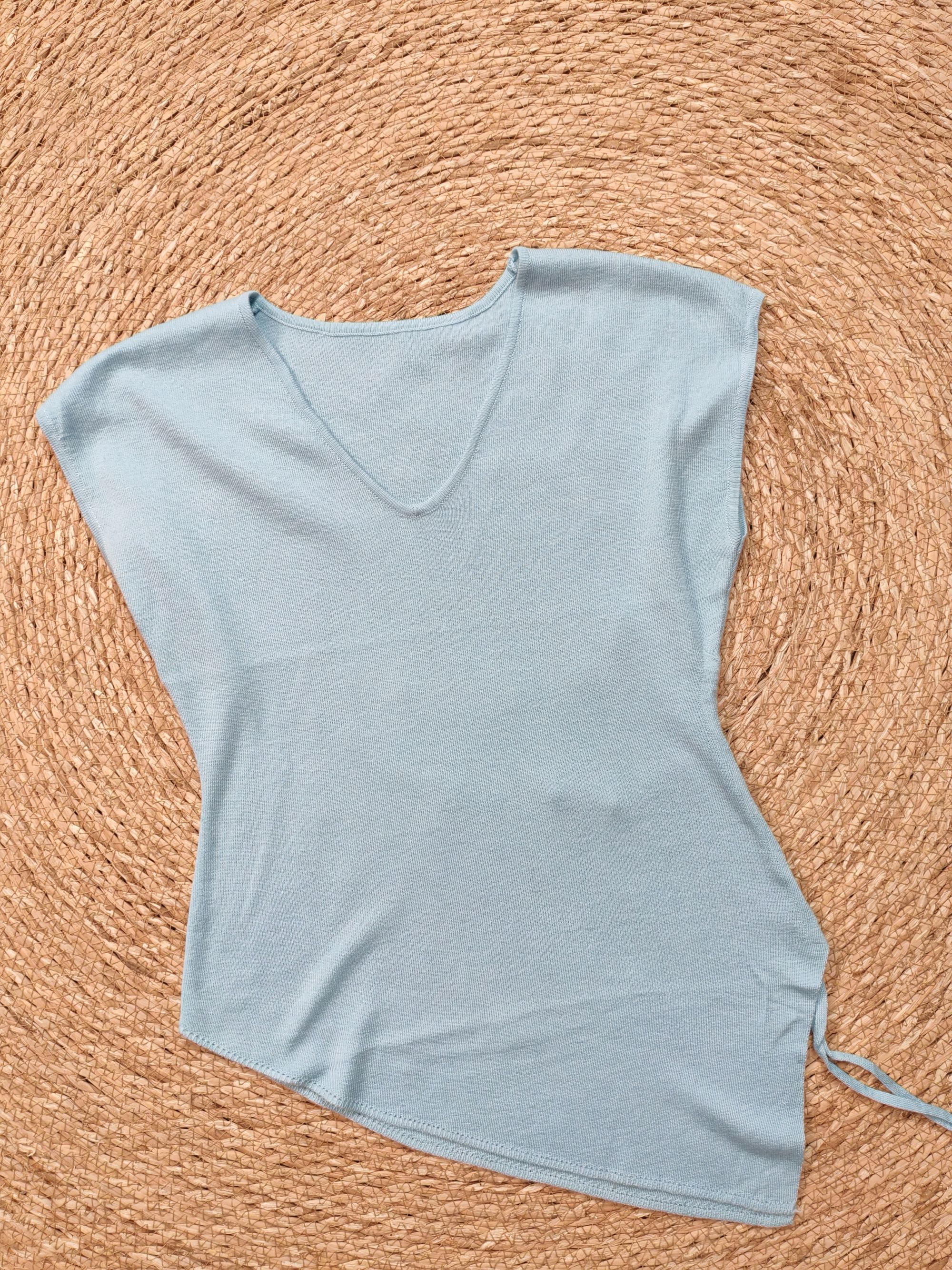 风华珏早秋百搭宽松短袖T恤显瘦设计感上衣B