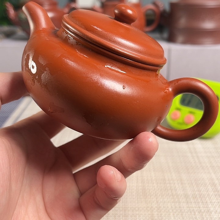 没***子宜兴原矿手工紫砂壶