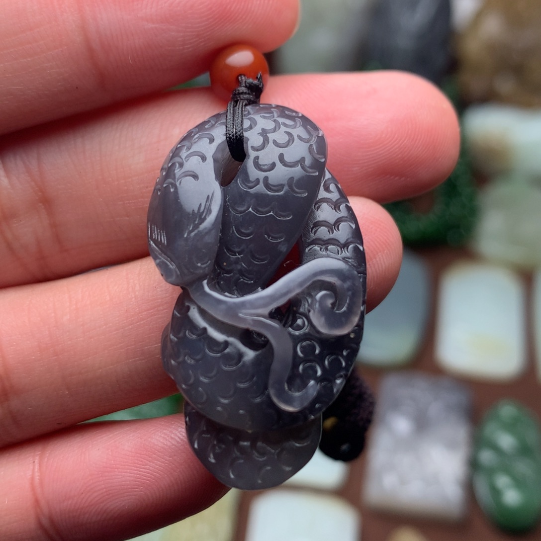 和田玉挂件未镶嵌