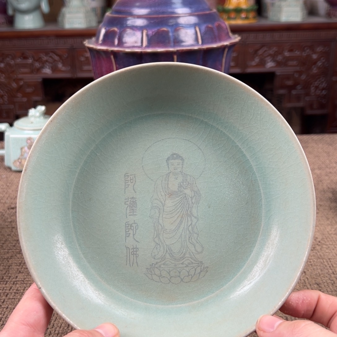 瓷片陶瓷瓷器摆件